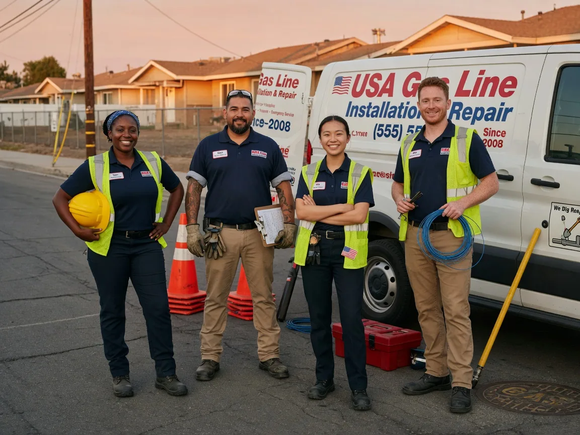 Gas Line Installation company in Merrifield, MN